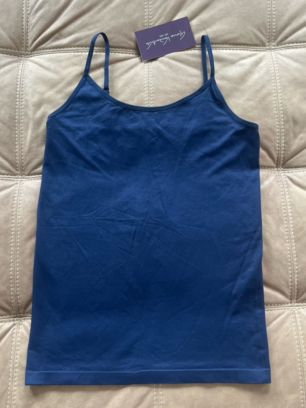 Gloria Vanderbilt Navy Spaghetti-Strap Camisole